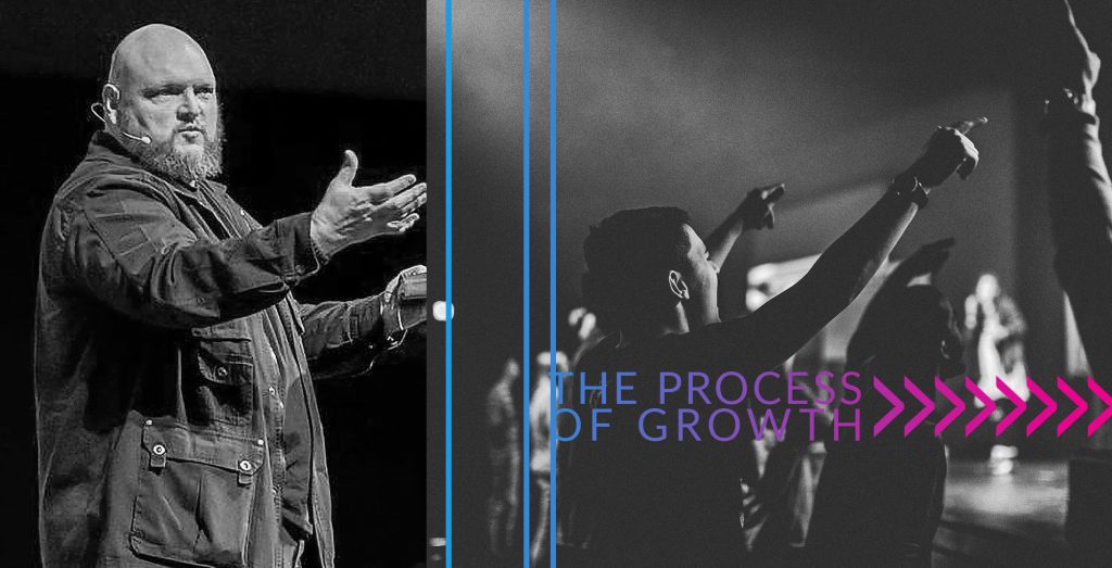 photo of robby dawkins preaching text: the process of growth