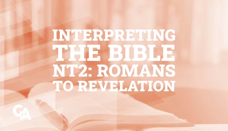 Global College of Ministry - Romans to Revelation